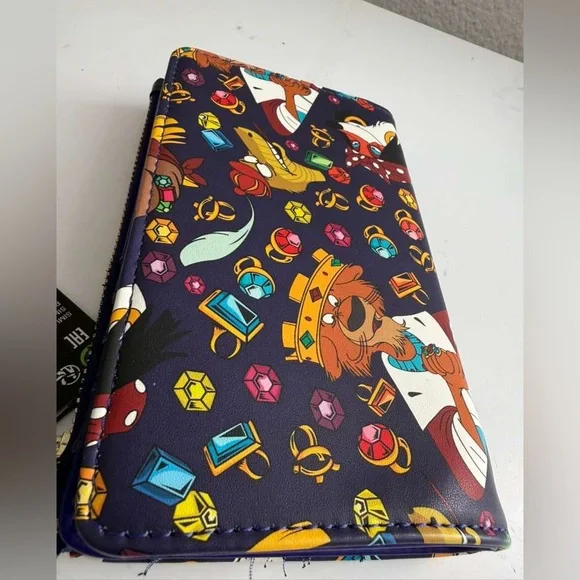 Disney Loungefly Purple Wallet - Picture 3 of 4